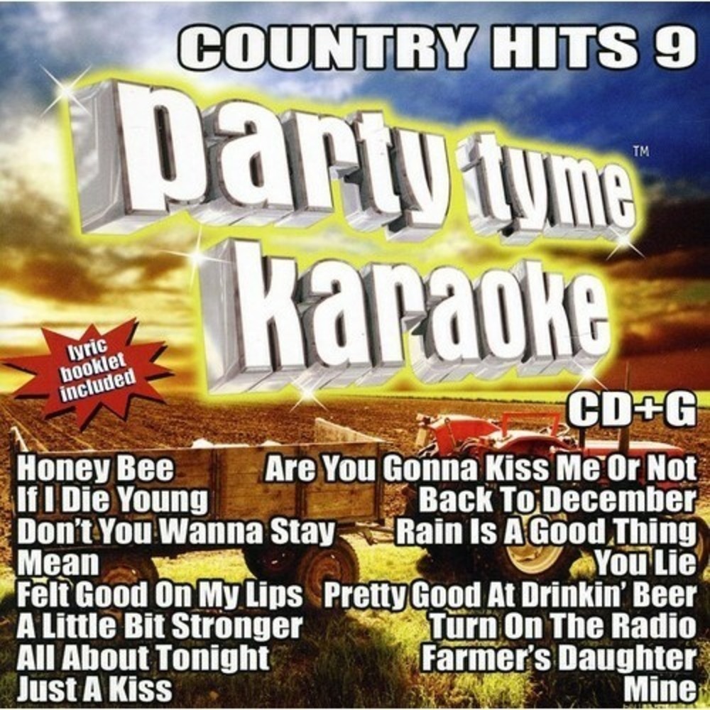 Party‎ Tyme Karaoke: Country Hits, Vol. 9 by Various (CD, 2011)